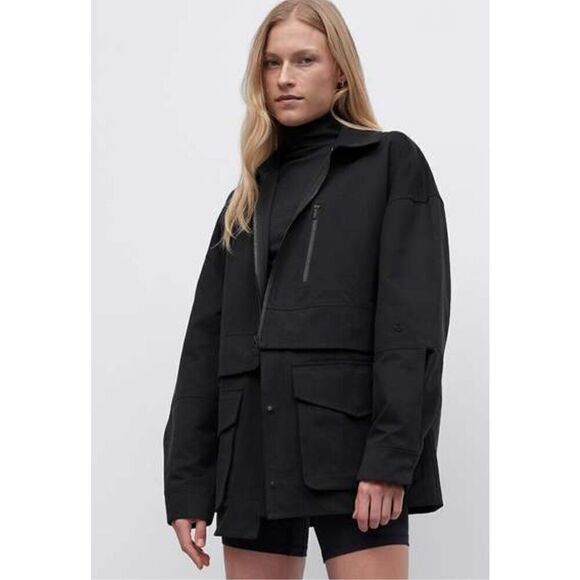 Lululemon Black Jacket 2-in-1 Size Large - Picture 1 of 9